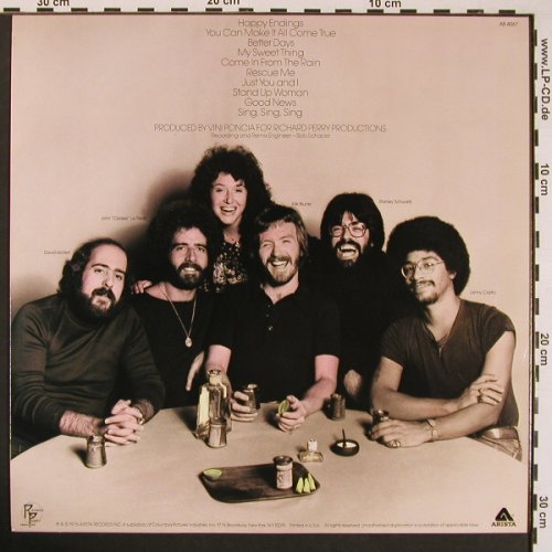 Manchester,Melissa: Better Days & Happy Endings, Arista(AB 4067), US, 1976 - LP - X8574 - 7,50 Euro
