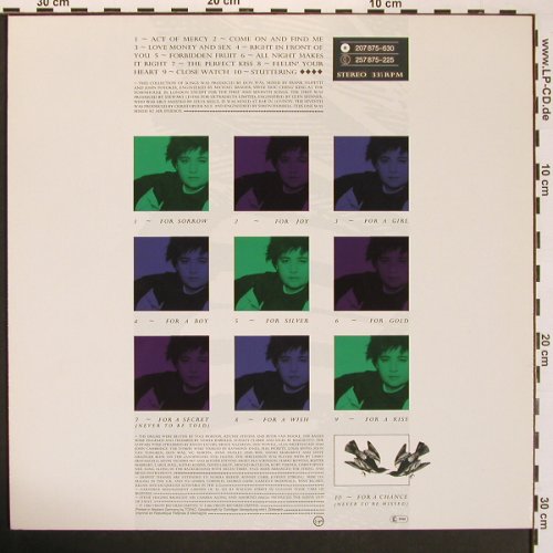 Terry,Helen: Blue Notes, Virgin(207 875-630), D, 1986 - LP - X8586 - 6,00 Euro