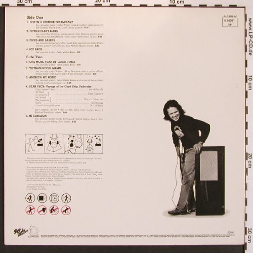 Country Joe Mc Donald: Childs Play, Line(6.26051 AP), D, 1983 - LP - X8618 - 7,50 Euro