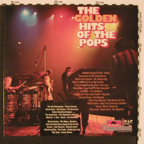 V.A.The Golden Hits Of The Pops: 5th Dimension.. James Brown, Foc, Polyd.DSC-Ed.(62 799), D, 24Tr.,  - 2LP - X8677 - 7,50 Euro