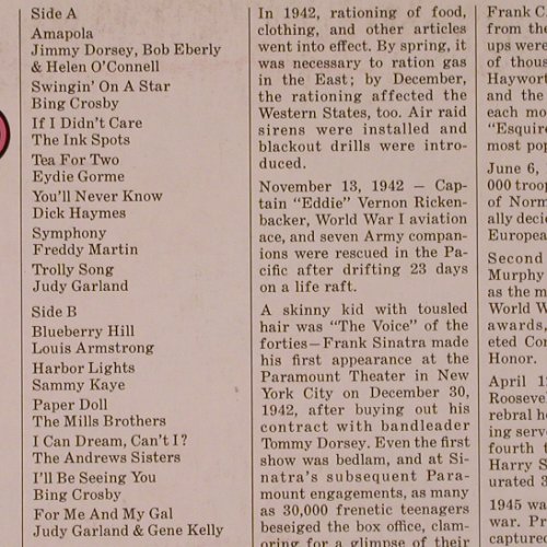 V.A.Dynamic House pres. 40s: The Greatest Hits of the Century, MCA (34893), US, Vol.2 Typ: LP Best.-Nr.: X8694 Preis: 5,00 Euro