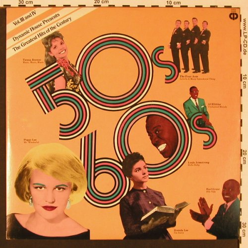 V.A.Dynamic House pres. 50s,60s: The Greatest Hits of the Century, MCA (348 94/95), US,Vol.3/4 Typ: 2LP Best.-Nr.: X8695 Preis: 7,50 Euro