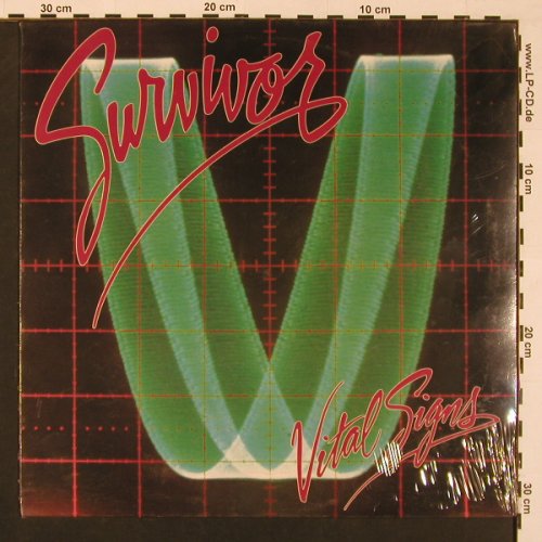 Survivor: Vital Signs, FS-New, CBS (SCT 26 126), D, 1984 Typ: LP Best.-Nr.: X8700 Preis: 9,00 Euro