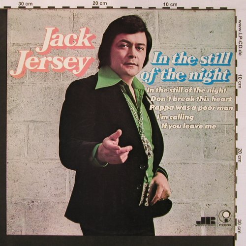 Jersey,Jack: In The Still Of The Night, Imperial(5C052.24992), NL, 1973 - LP - X8720 - 6,00 Euro