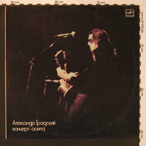 Gradsky,Alexander: Konzert-Suite, Melodia(C60 27853 008), UDSSR, 1989 - LP - X8806 - 7,50 Euro