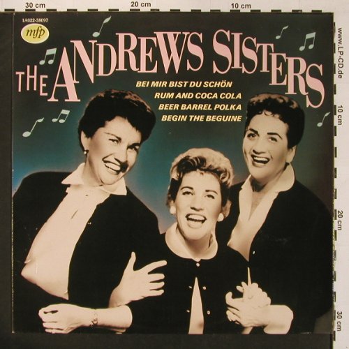 Andrews Sisters: Same, MFP (1A022-58097), NL, 1982 Typ: LP Best.-Nr.: X8832 Preis: 5,00 Euro