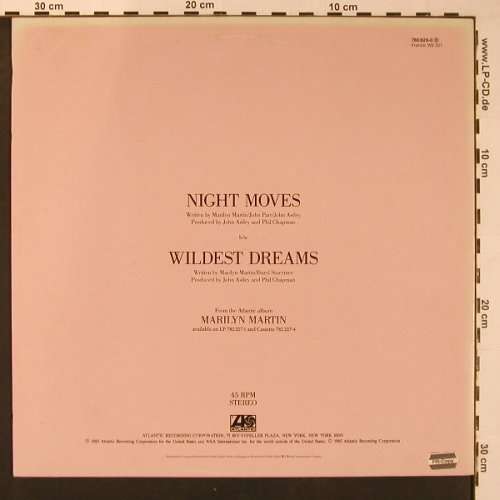 Martin,Marilyn: Night Moves / Wildest Dreams, Atlantic(786829), D, m-/vg+, 1985 - 12inch - X8921 - 3,00 Euro