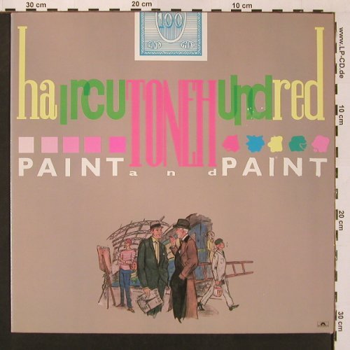 Haircut One Hundred: Paint And Paint, Polydor(815 682-1), NL, 1984 - LP - X8975 - 5,00 Euro