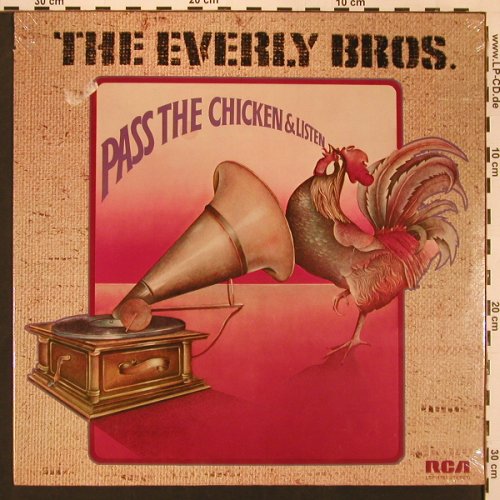 Everly Brothers: Pass The Chicken & Listen, FS-New, RCA(LSP-4781), US, co, 1972 - LP - X8983 - 17,50 Euro