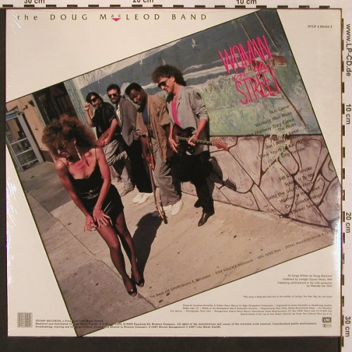 MacLeod Band,Doug: Woman In The Street, FS-New, Line(4.000444), D, 1987 - LP - X8984 - 9,00 Euro