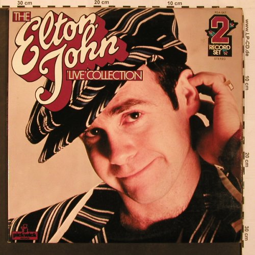 John,Elton: Live Collection,Foc, Pickwick(PDA 047), UK, 1976 - 2LP - X9142 - 9,00 Euro