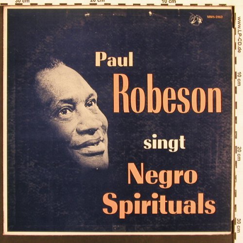 Robeson,Paul: singt Negro Spirituals, vg+/vg+, MMS(MMS-2162), D,  - LP - X9152 - 6,00 Euro