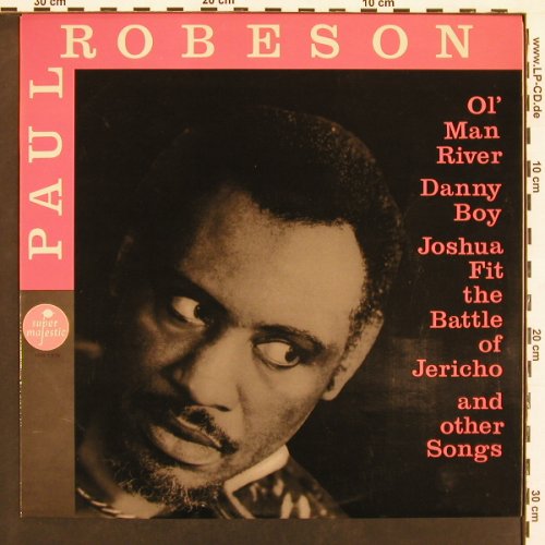 Robeson,Paul with Chor and Orch.: Same, Super Majestic (BBH 1670), F, 1965 Typ: LP Best.-Nr.: X9153 Preis: 7,50 Euro