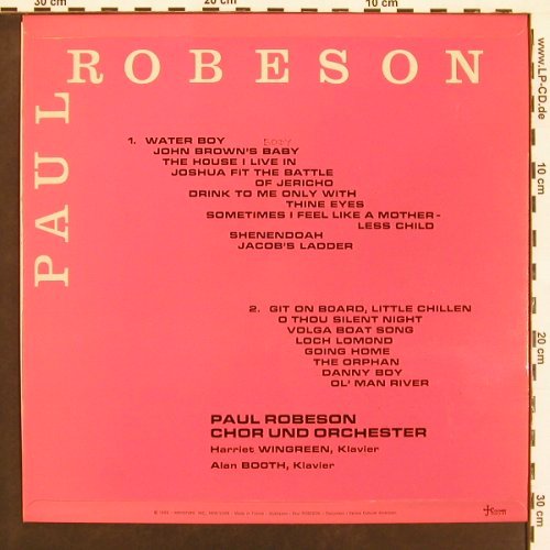 Robeson,Paul with Chor and Orch.: Same, Super Majestic (BBH 1670), F, 1965 Typ: LP Best.-Nr.: X9153 Preis: 7,50 Euro