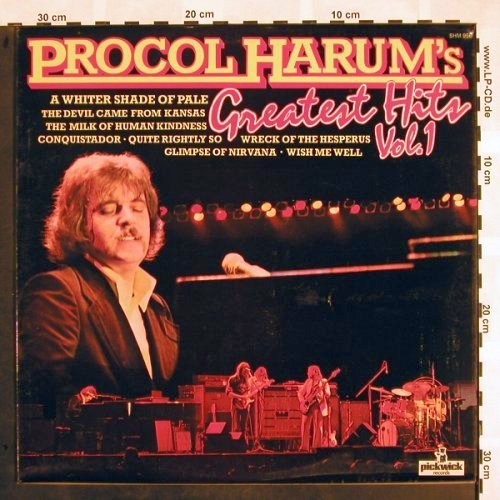 Procol Harum: Greatest Hits Vol.1, Pickwick (SHM 956), UK, 1980 Typ: LP Best.-Nr.: X930 Preis: 3,00 Euro