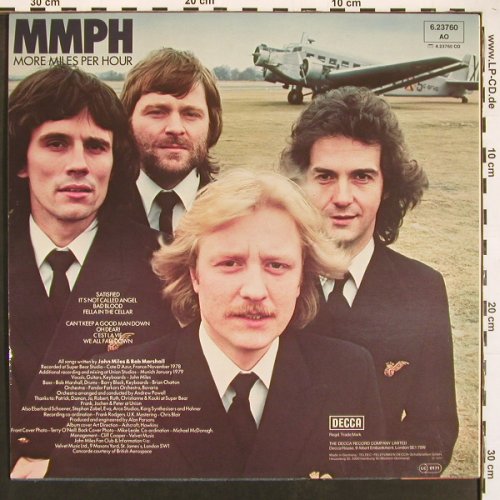 Miles,John: More Miles Per Hour, Decca(6.23760 AO), D, 1979 - LP - X9393 - 6,00 Euro
