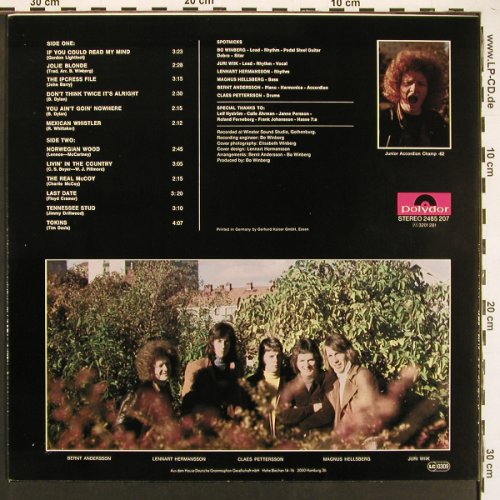 Spotnicks: Something Like Country (1971), Polydor, Ri (2485 207), D Typ: LP Best.-Nr.: X9398 Preis: 6,00 Euro