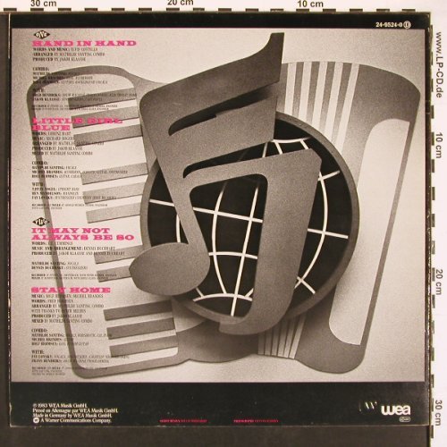 Santing,Mathilde: Hand In Hand+3, WEA (VR 22634), D, 1983 Typ: 12" Best.-Nr.: X9406 Preis: 4,00 Euro