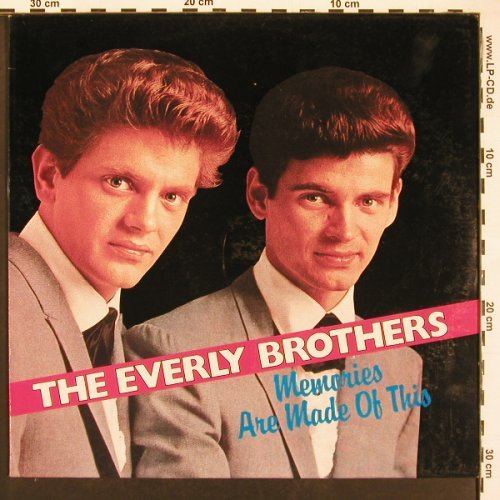 Everly Brothers: Memories Are Made Of This, WorldMusic(AR 31081), EEC,  - LP - X9520 - 5,00 Euro