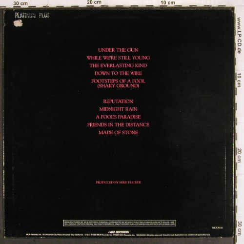 Poco: Under The Gun, MCA(MCA-5132), US,co,stol, 1980 - LP - X958 - 4,00 Euro