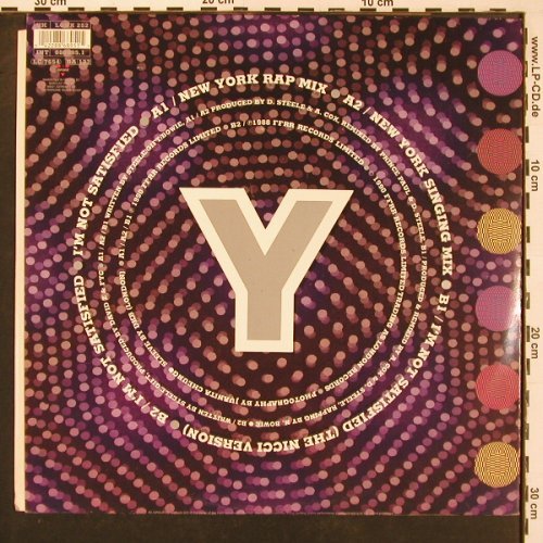 Fine Young Cannibals: I'm Not Satisfied*4, London (886895.1), D, 1990 Typ: 12" Best.-Nr.: X9709 Preis: 3,00 Euro