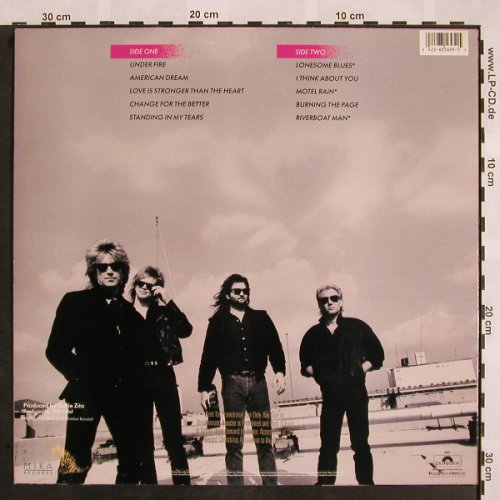 New Frontier: Same - Promo stoc, MIKA/Polydor(835 695-1), US, 1988 - LP - X975 - 7,50 Euro