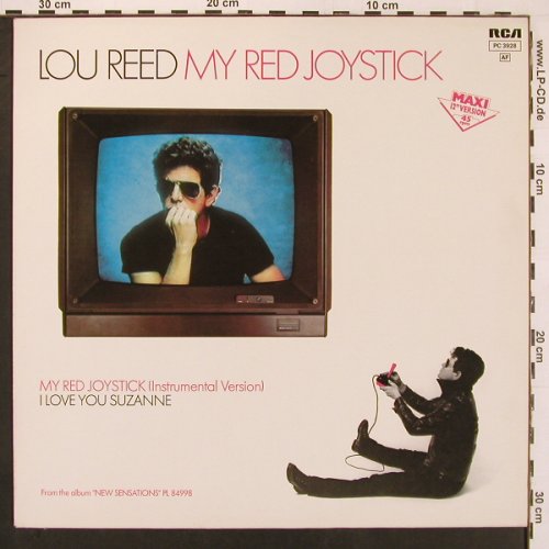 Reed,Lou: My Red Joystick+1, white Vinyl, RCA(PC 3928), D, 1984 - 12inch - X9793 - 4,00 Euro