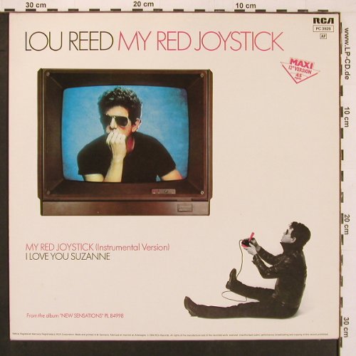 Reed,Lou: My Red Joystick+1, white Vinyl, RCA(PC 3928), D, 1984 - 12inch - X9793 - 4,00 Euro