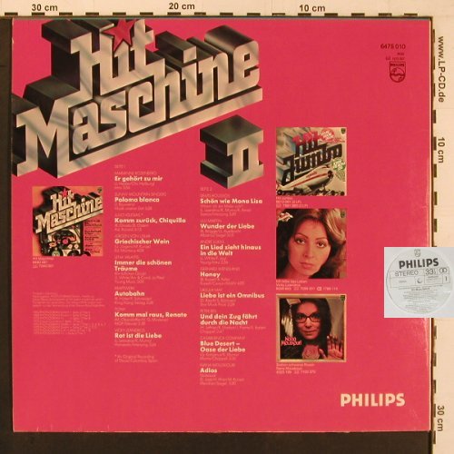 V.A.Hit-Maschine II: u.a.Rosenberg, Kraftwerk..., Philips, whMuster(6475 010), D,  - LP - X9867 - 5,00 Euro