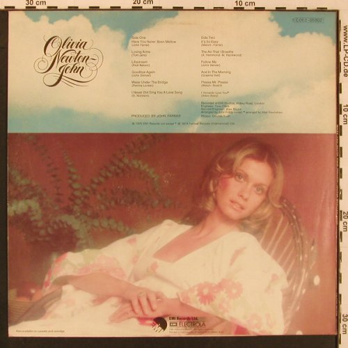 Newton-John,Olivia: Have You Never Been Mellow, EMI (C 062-05 802), D, 1975 Typ: LP Best.-Nr.: X9905 Preis: 7,50 Euro