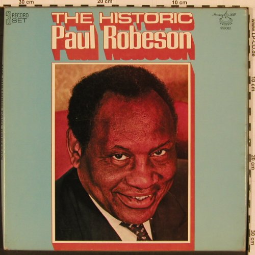 Robeson,Paul: The Historic,Box, m-/vg+, Murray Hill Records (959062), US Typ: 3LP Best.-Nr.: X9907 Preis: 9,00 Euro