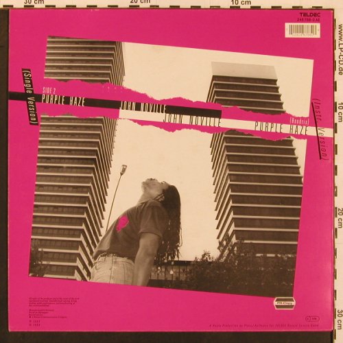 Noville,John: Purple Haze*2, Teldec (246 788-0 AE), D, 1989 Typ: 12" Best.-Nr.: X9929 Preis: 4,00 Euro