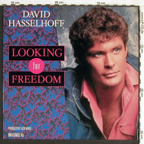 Hasselhoff,David: Looking For Freedom*3 vocal/instr., White(611 936), D, 1988 - 12inch - X9933 - 3,00 Euro