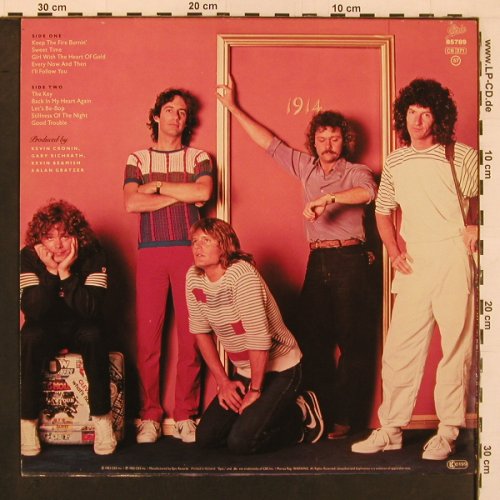 Reo Speedwagon: Good Trouble, Epic (EPC 85 789), NL, 1982 Typ: LP Best.-Nr.: X9958 Preis: 6,00 Euro