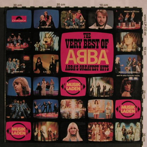 Abba: The Very Best Of-Greatest Hits,Foc, Polydor(2612 032), D,m-/vg+,  - 2LP - X995 - 6,00 Euro