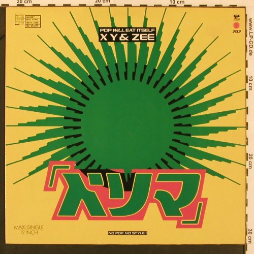 Pop Will Eat Itself: X Y & ZEE*3, intergalactic mix, RCA (PT 44244), D, 1991 Typ: 12" Best.-Nr.: X9996 Preis: 4,00 Euro