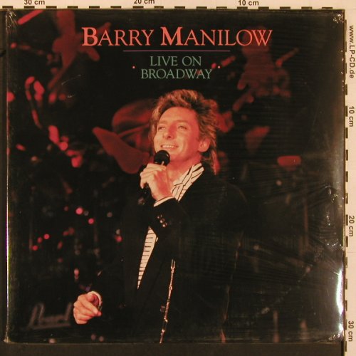 Manilow,Barry: Live On Broadway, FS-New, Arista(303 785), D, 1990 - 2LP - X9998 - 12,50 Euro