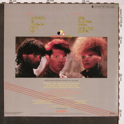 Thompson Twins: Quick Step & Side Kick, Arista(204 924), D, 1983 - LP - Y1003 - 6,00 Euro