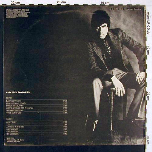 Kim,Andy: Greatest Hits, Emidisc(C 048-50 788), D,  - LP - Y102 - 6,00 Euro
