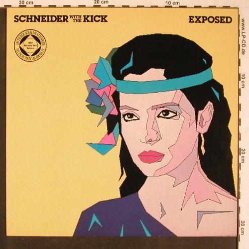 Schneider,Helen w.t.Kick: Exposed, Facts, Sticker, WEA, D, 1982 Typ: LP Best.-Nr.: Y1046 Preis: 7,50 Euro