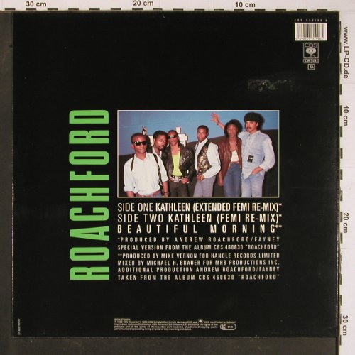 Roachford: Kathleen (2xfemi-m) +1, CBS (653199 6), NL, 1988 Typ: 12" Best.-Nr.: Y1062 Preis: 4,00 Euro
