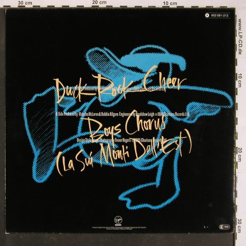 Mc Laren,Malcolm: Duck Rock Cheer / Boys Chor, Virgin (602 081-213), D, 1985 Typ: 12" Best.-Nr.: Y1067 Preis: 5,00 Euro