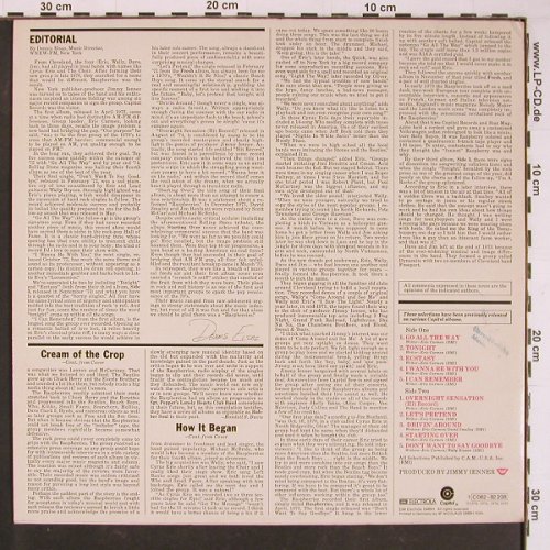Raspberrie: Rasberrie's Best, f.Eric Carmen, Capitol (C 062-82 238), D, m-/VG+, 1976 Typ: LP Best.-Nr.: Y1072 Preis: 5,00 Euro
