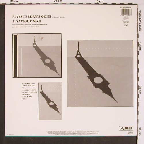 Flash & The Pan: Yesterday's Gone(ext vers.) +1, Epic (EPC 651647 6), NL, 1988 Typ: 12" Best.-Nr.: Y1076 Preis: 4,00 Euro