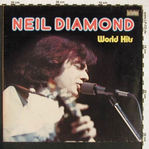 Diamond,Neil: World Hits, Bellaphon(BI 15108), D, 1974 - LP - Y108 - 6,00 Euro