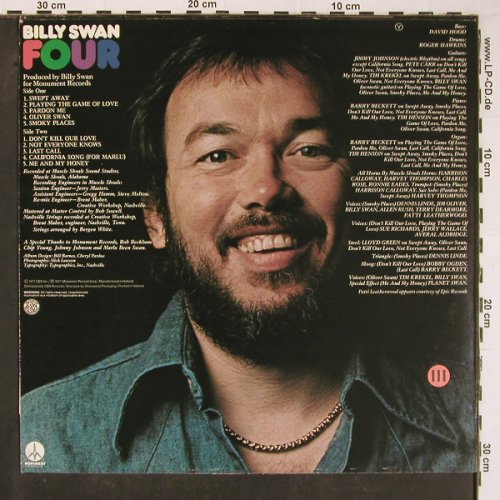 Swan,Billy: Four, Monument(MNT 81867), NL, 1977 - LP - Y1111 - 6,00 Euro