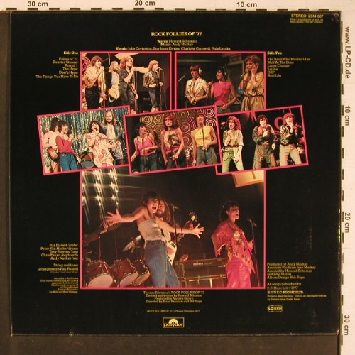 Rock Follies: Of' 77, m-/vg+, Polydor (2344 067), D, 1977 Typ: LP Best.-Nr.: Y1133 Preis: 5,00 Euro