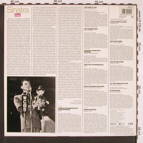 Sinatra,Frank: Stage, CBS (460014 1), NL, 1986 Typ: LP Best.-Nr.: Y1186 Preis: 7,50 Euro