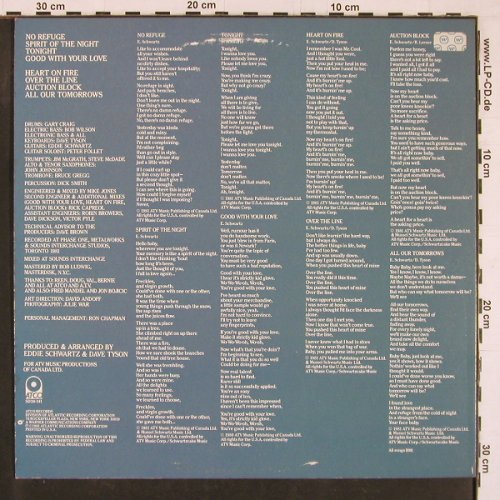 Schwartz,Eddie: No Refuge, Atco (SD38-141), US, 1981 Typ: LP Best.-Nr.: Y1226 Preis: 7,50 Euro