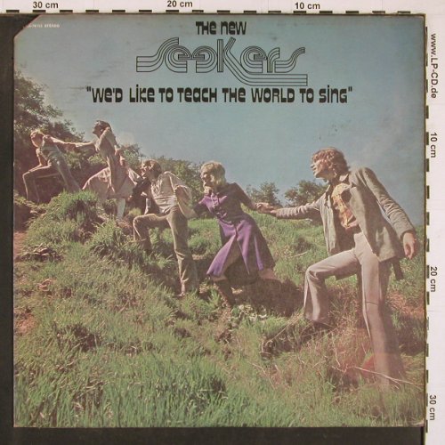 New Seekers: We'd Like To Teach The World, Elektra (EKS-74115), US, CO, 1971 Typ: LP Best.-Nr.: Y1253 Preis: 7,50 Euro